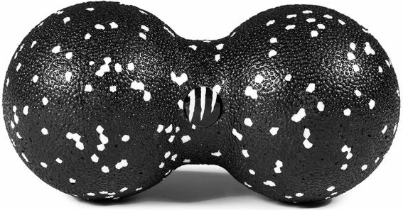 Masažna žoga za sprostitev mišic Tiguar, bela in črna