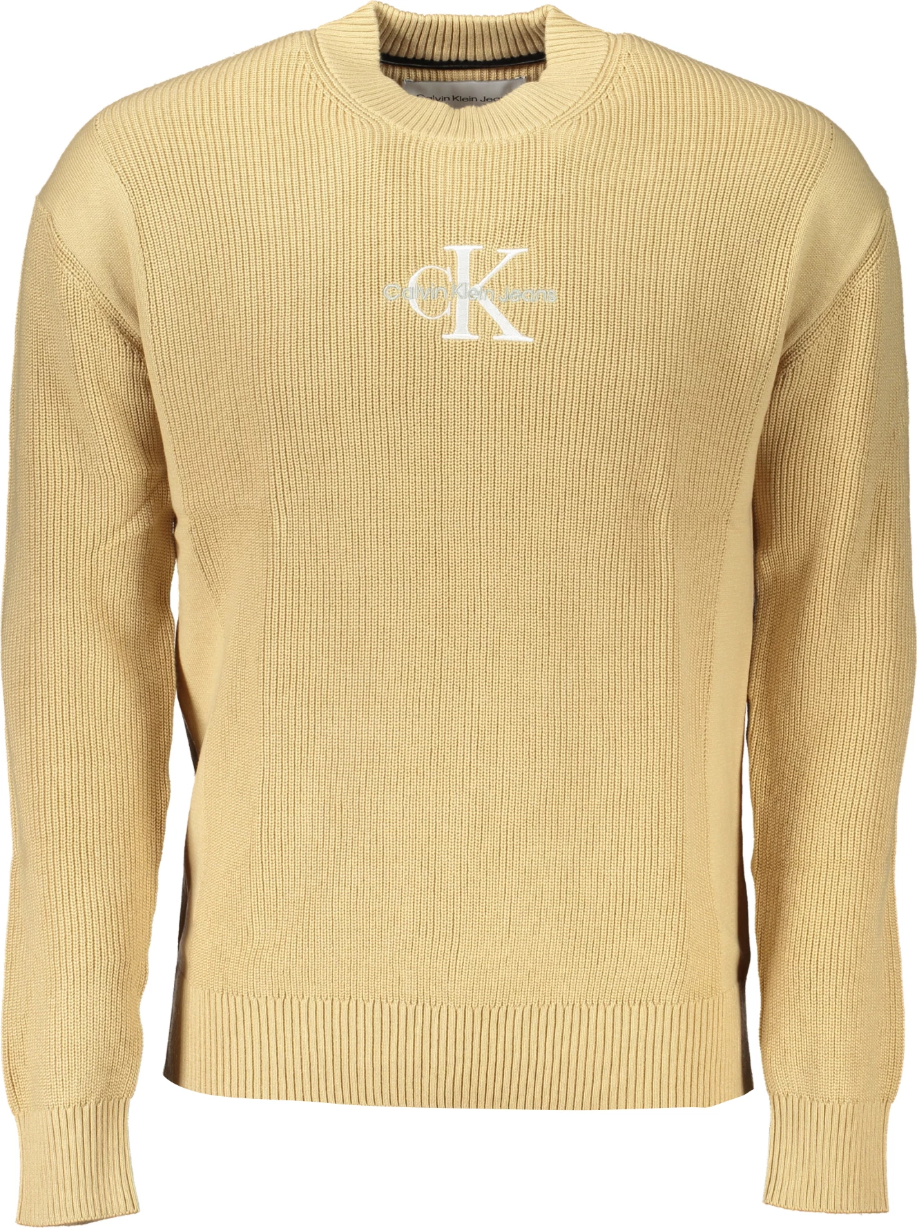 Pletenina za moške, bež, Calvin Klein