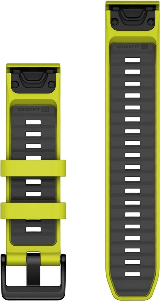 Silikonski pašček Garmin QuickFit 22 mm, rumen