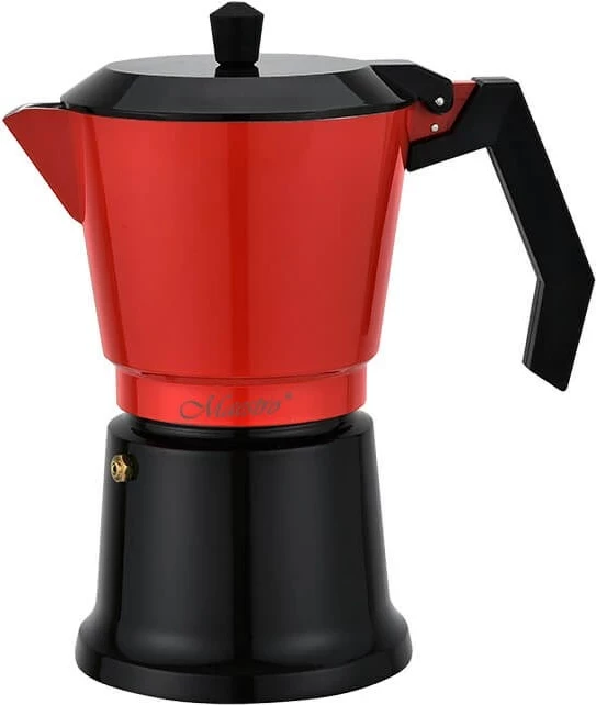 Moka pot 450 ml, alumin, rdeč — Maestro MR-1657-9