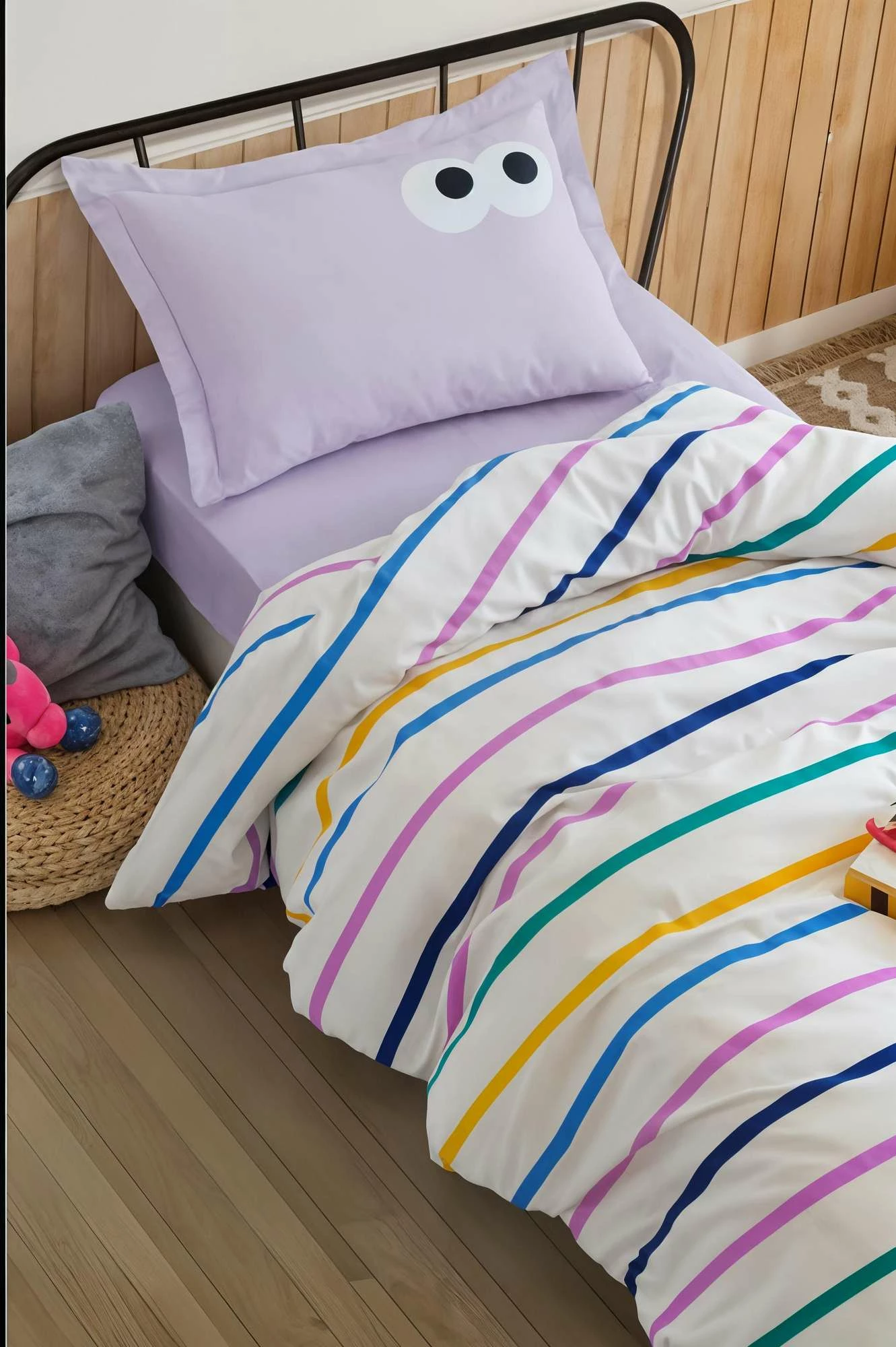 Set vzglavnikov Oxford (2 kosa) L'essentiel Funny, vijolična