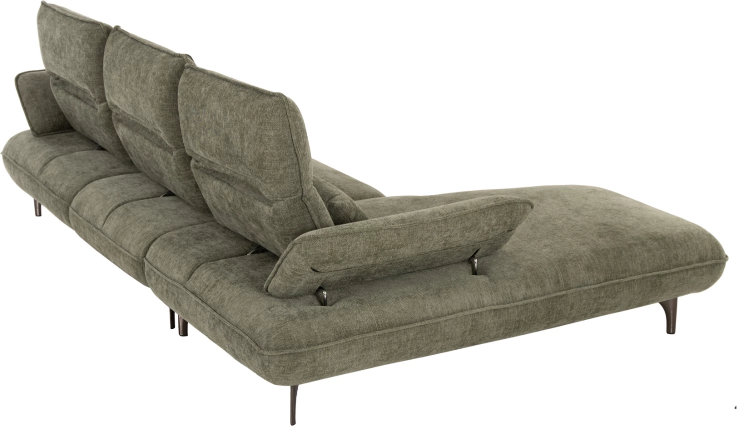 Kotna zofa (levi) CONVERT FH3268.04L cipresno zeleno blago 283x188x100 cm
