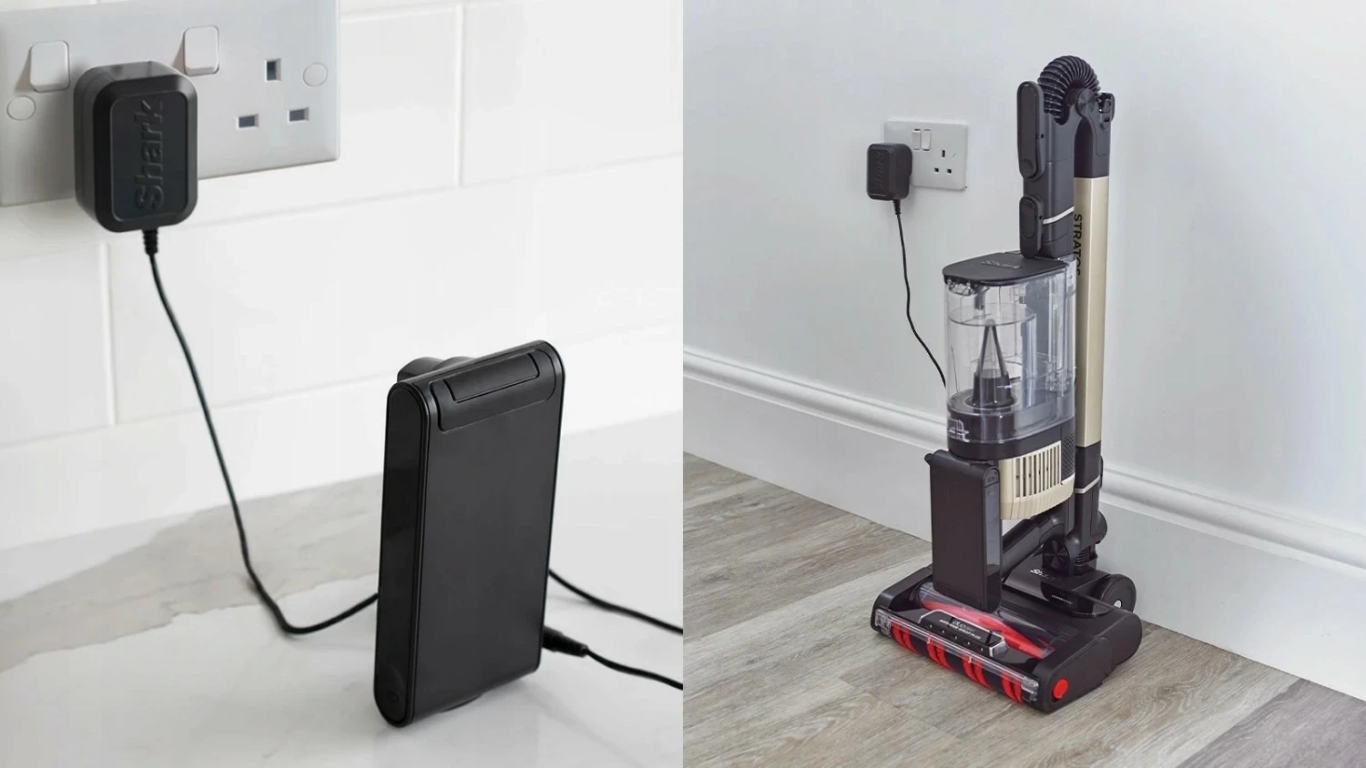 Sesalnik 25 V, sivo-zlat Shark IZ400EUT