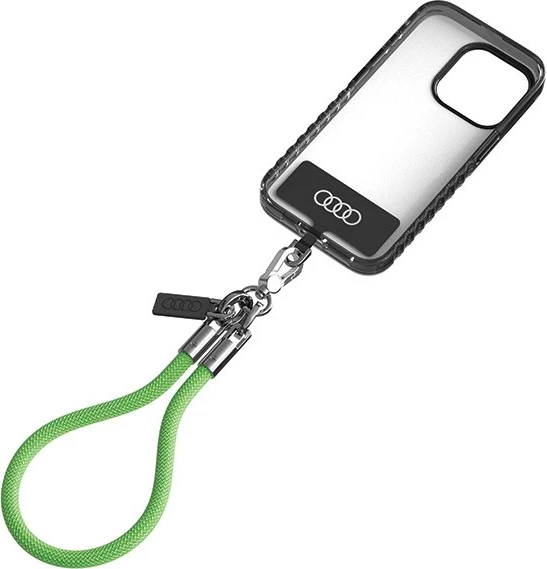 Trak za telefon, univerzalen, 28 cm x 8 mm, zelen — Audi