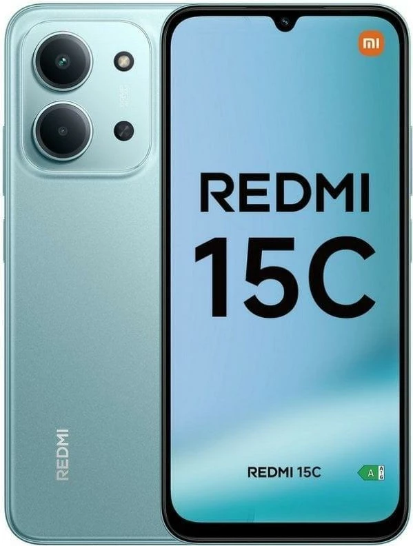 Pametni telefon 4 GB RAM, 128 GB, 5G, mint zelena Xiaomi Redmi 15C