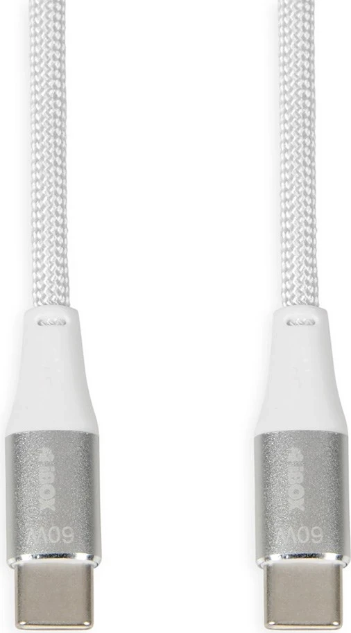 USB-C kabel iBox Ikutc, 60 W, 1 m, bel