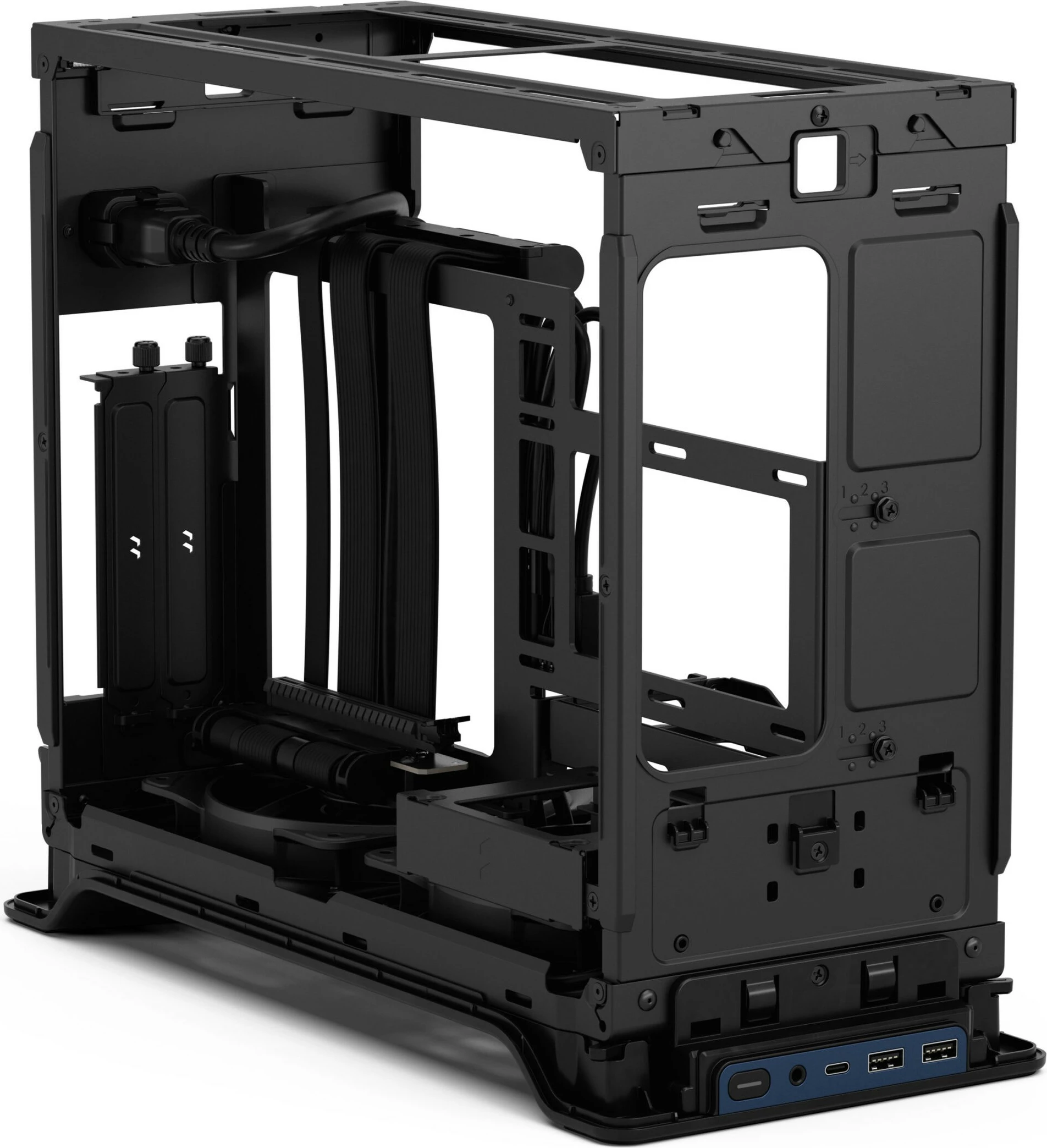 Računalniško ohišje Mini Tower za računalnik Fractal Design Era 2, 2,5", modro