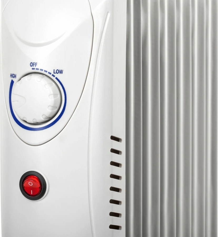 Oljni radiator, 800 W, 7 reber, siv TEESA TSA8035