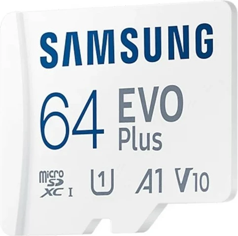 Kartica microSD Samsung EVO Plus 64GB z SD adapterjem