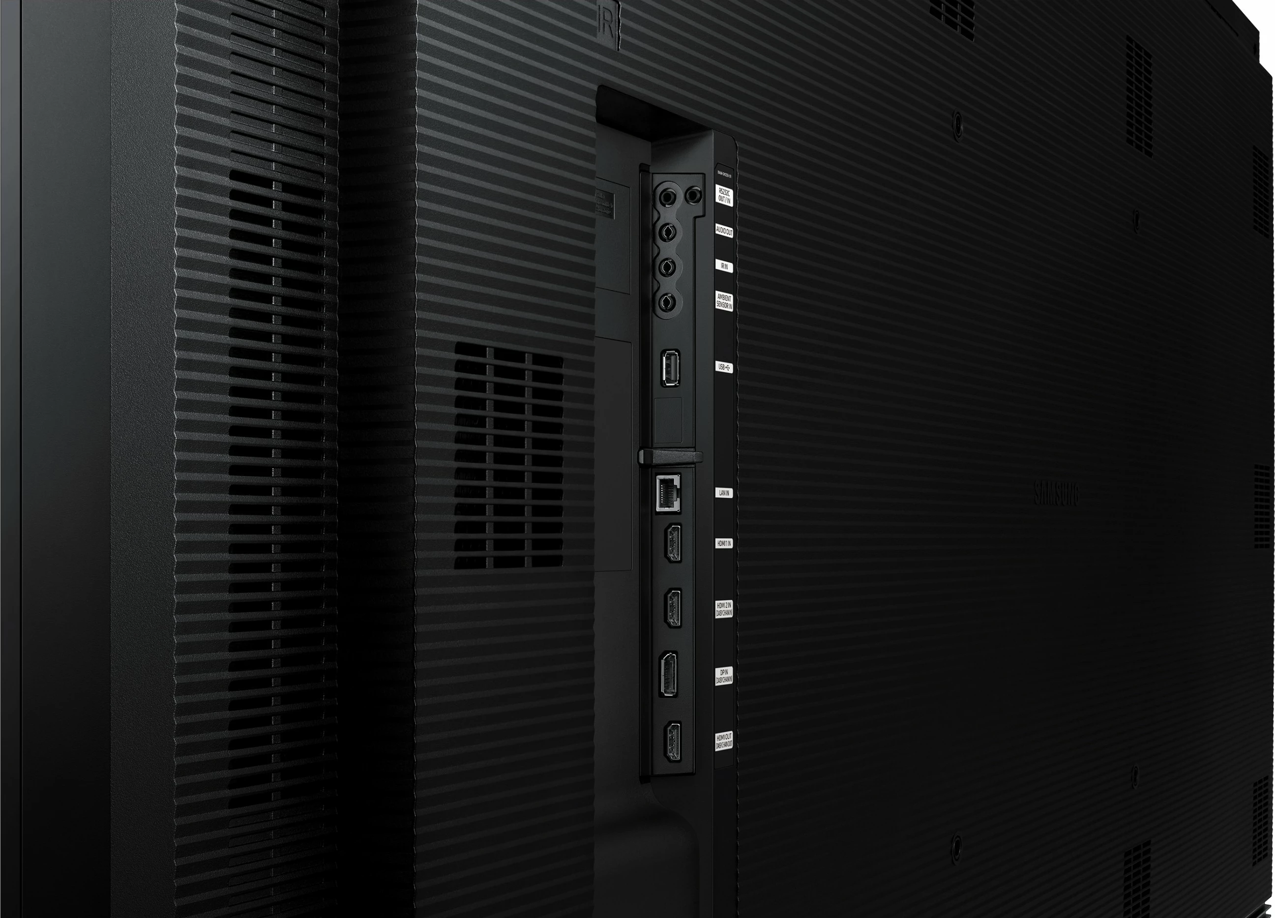 Velik zaslon 75" Samsung OM75A, LED, črn