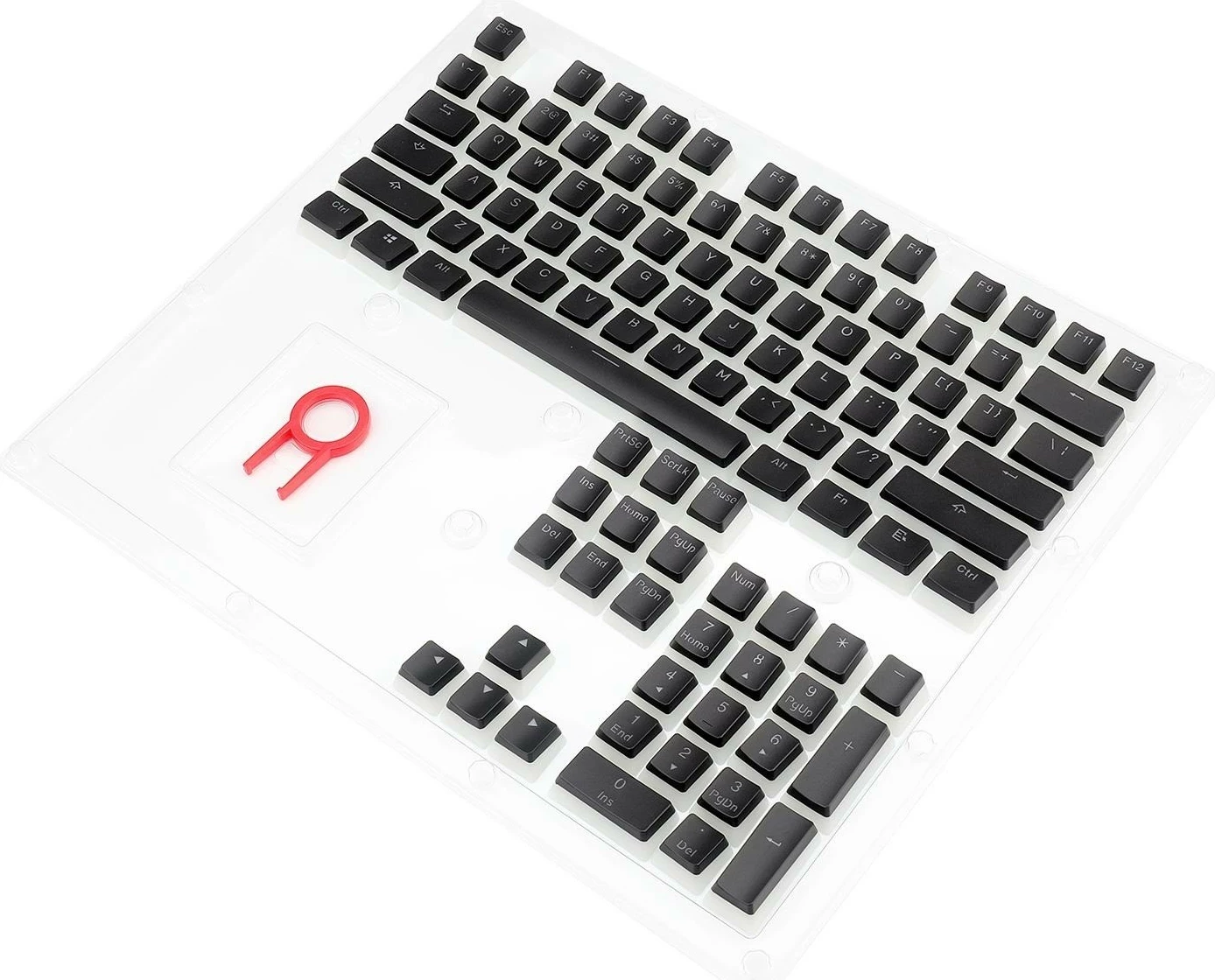 Komplete tipk Redragon A130 PBT Doubleshot, 104 kosov, črna