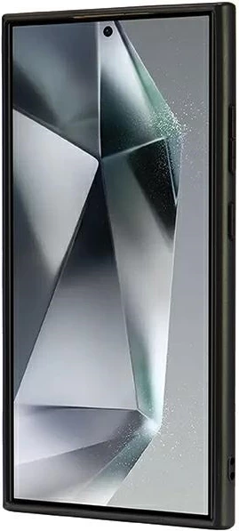 Ovitek iz pravega usnja z MagSafe, Audi, za Samsung Galaxy S24 Ultra, naravno usnje/TPU, črno-rdeč