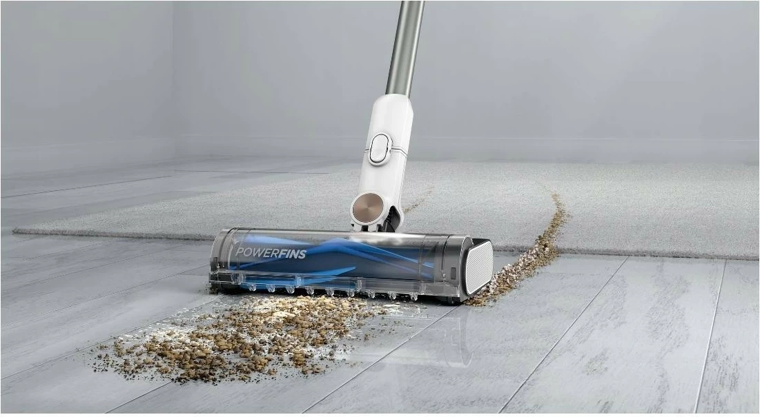 Brezžični sesalnik, 3 hitrosti, 0,42 L, bel - Shark BU3521EU