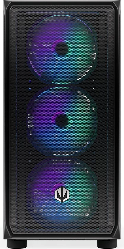 Midi tower ohišje Endorfy Arx 700 ARGB EY2A013, tempered glass, 4x ARGB ventilatorji, črno