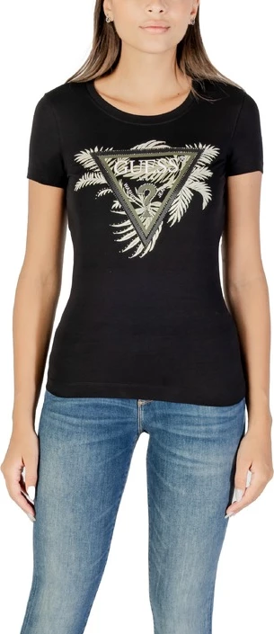 Majica Guess ženska, črna