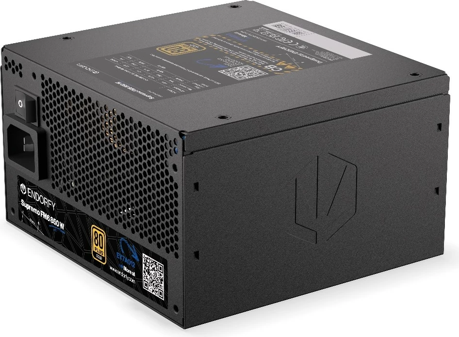 Napajalnik 850 W, modularen, črn Endorfy Supremo FM6 Gold