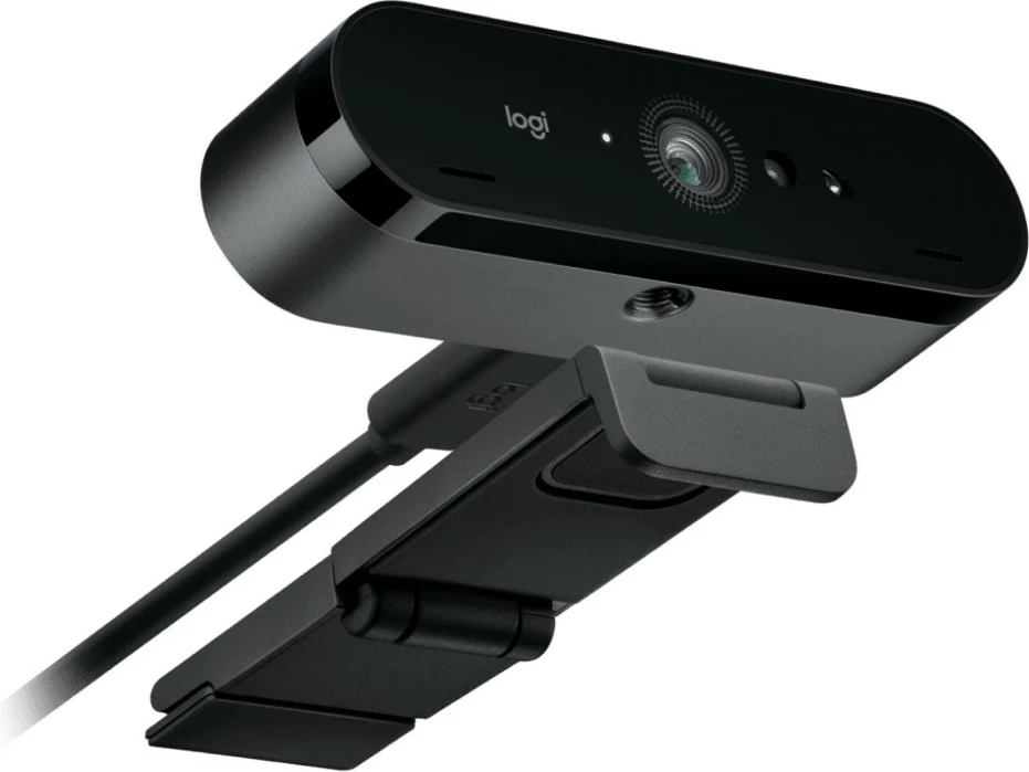 Webkamera Logitech BRIO 4K, USB, 13 MP, grafitna