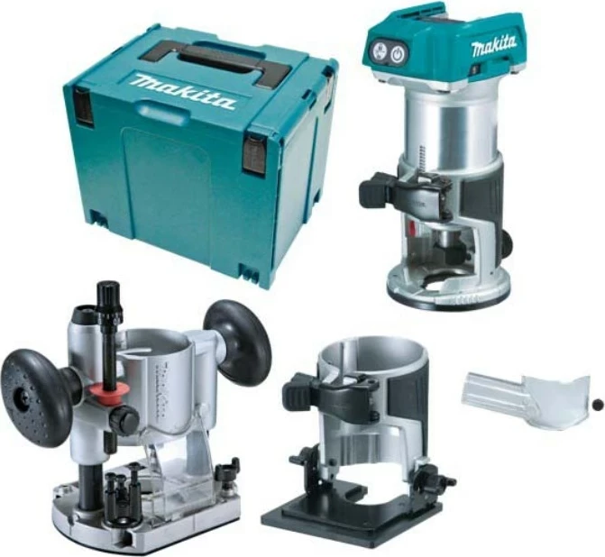 Frezalnik z baterijo Makita DRT50ZJX2, črn