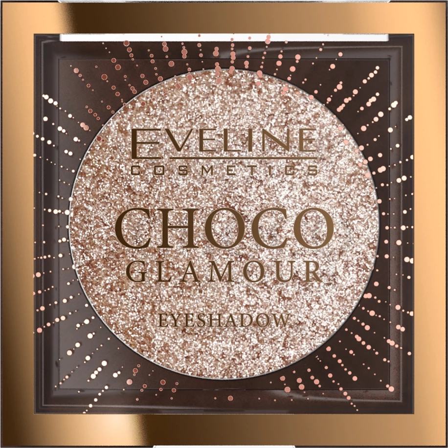Topper za oči Choco Glamour Shiny, Eveline Cosmetics, 3g