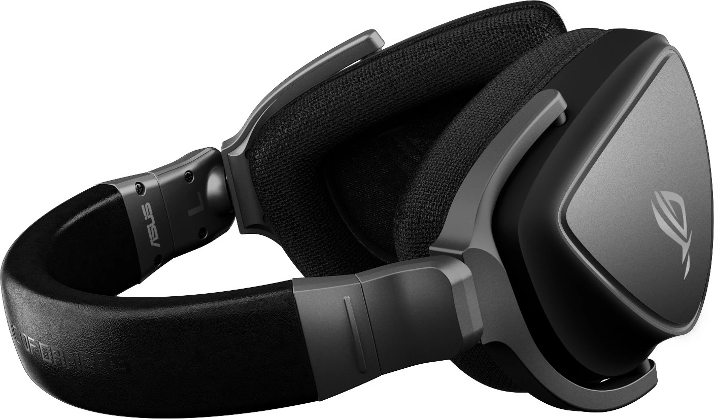Gaming slušalke ROG Delta S ASUS, z žico, USB-C, AI mikrofon, 300 g, črne
