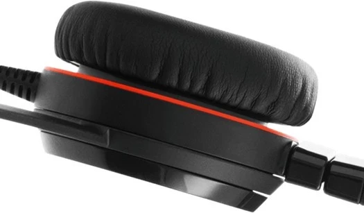 Stereofonske slušalke Jabra Evolve 30 II MS, z žico, črno-rdeče