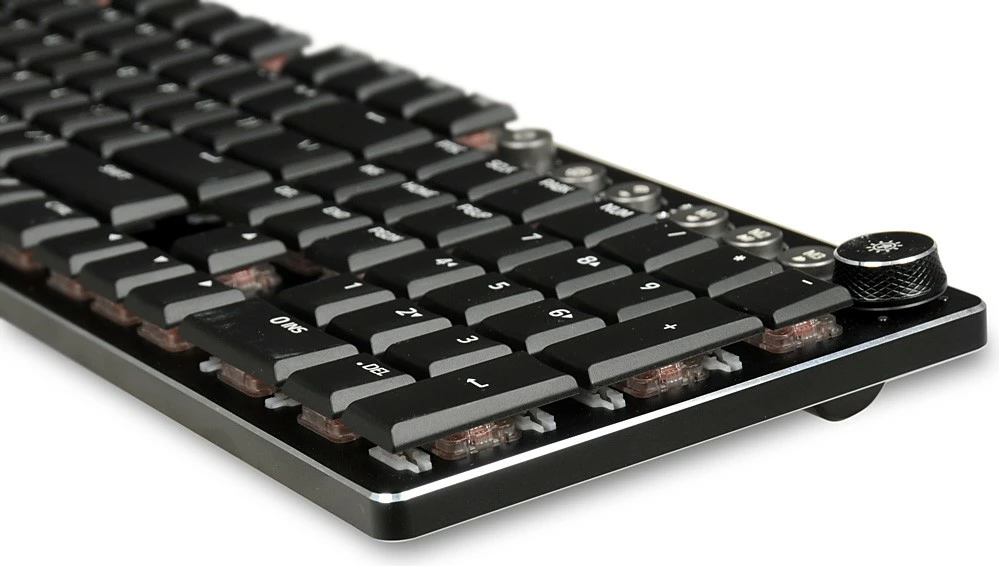 Mehanska igralna tipkovnica iBOX Aurora K-6, LED, žična/brezžična, črna