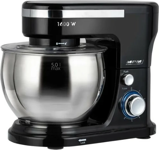 Planetarni mešalnik MPM MRK-21, 5L, 1600W, črno/srebrn