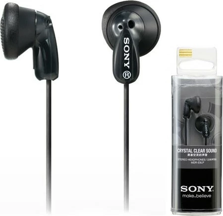 In-ear slušalke Sony MDR-E9LPB, z žico, črne