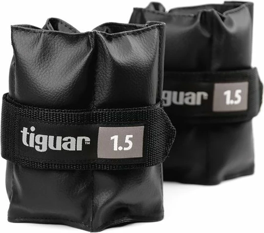 Utež za noge 1,5 kg, črna (Tiguar)