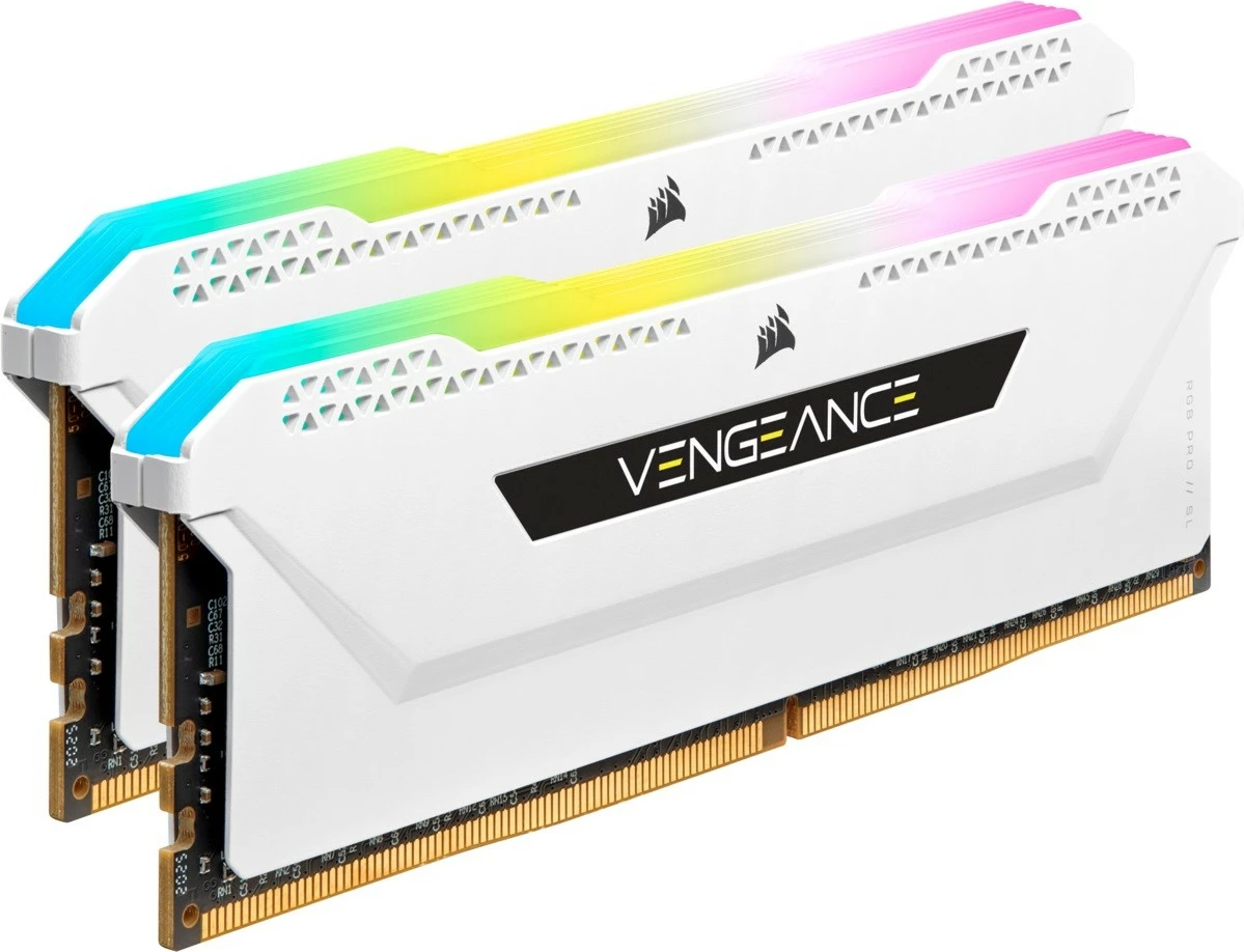 RAM pomnilnik Corsair Vengeance RGB PRO SL, 32GB (2x16GB), DDR4, 3200MHz, CL16, bel