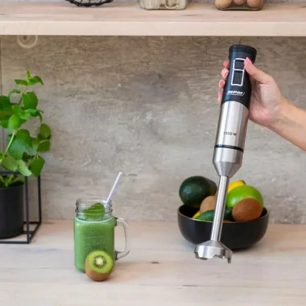 Rokni mešalnik MPM MBL-33M, 1500 W, inox, črn