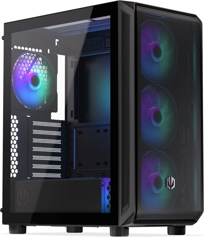 Kompaktna črna ohišje ENDORFY Arx 500 ARGB (EY2A011)