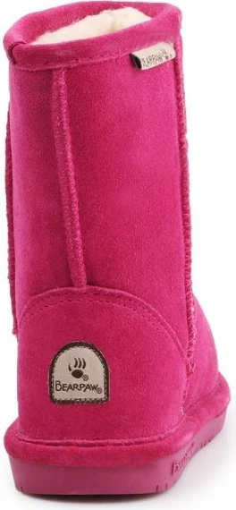 Zimski škornji za otroke, BearPaw Jr. 608Y Pom Berry, roza