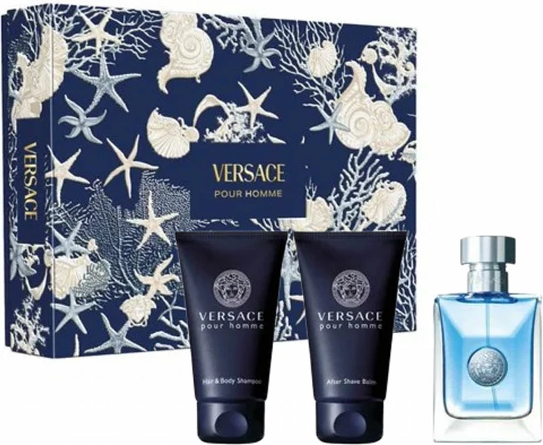 Set toaletne vode za moške Versace Pour Homme, 3x50 ml