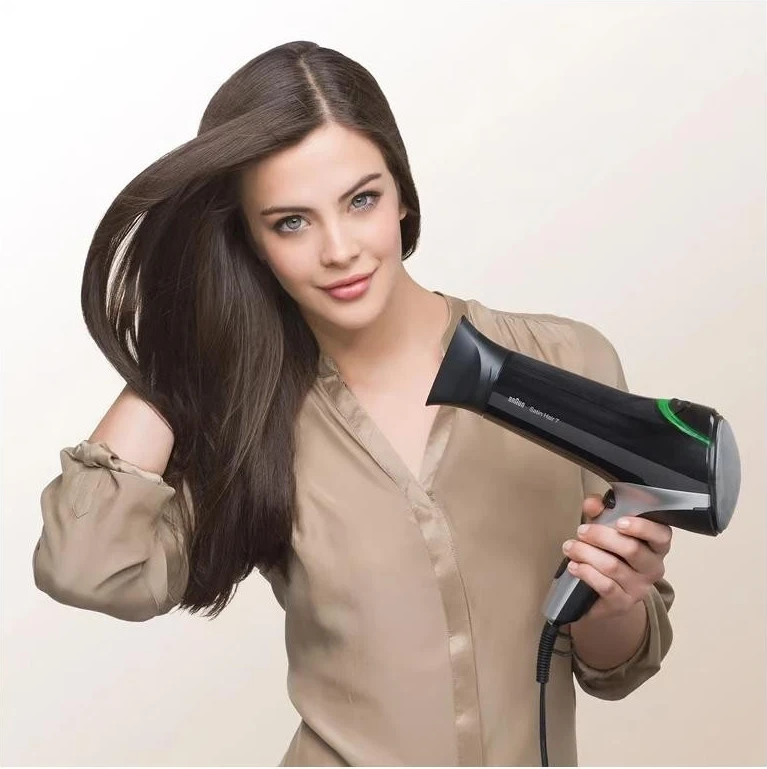 Sušilnik za lase, 2200 W, črn Braun Satin Hair 7 HD 730E