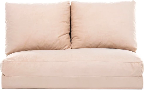 Dvo-osedna raztegljiva sedežna garnitura Atelier del Sofa Taida, kremna