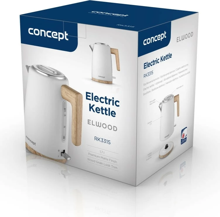 Električni ibrik 1,7 l Concept RK3315, bel