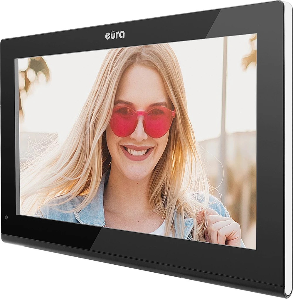 Video domofon, Eura VDP-99C5, črn, WiFi, RFID, TUYA