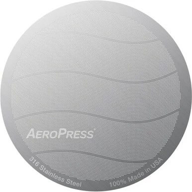 Filtar za kavo iz nerjavečega jekla AeroPress, siv