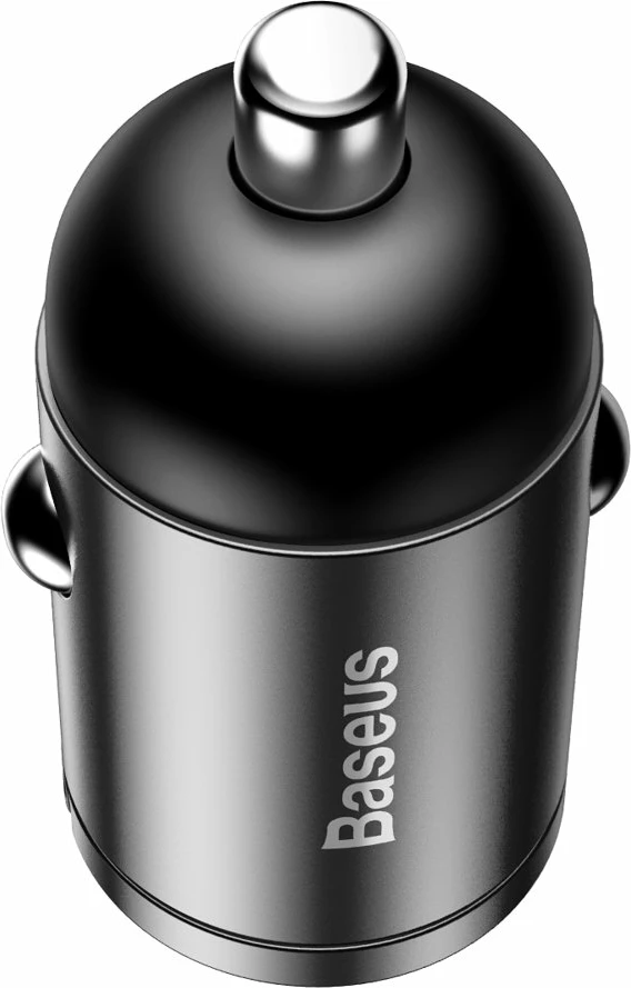 Avtomobilski polnilec Baseus Tiny Star Mini, 30 W, USB-A, Quick Charge 3.0, siv