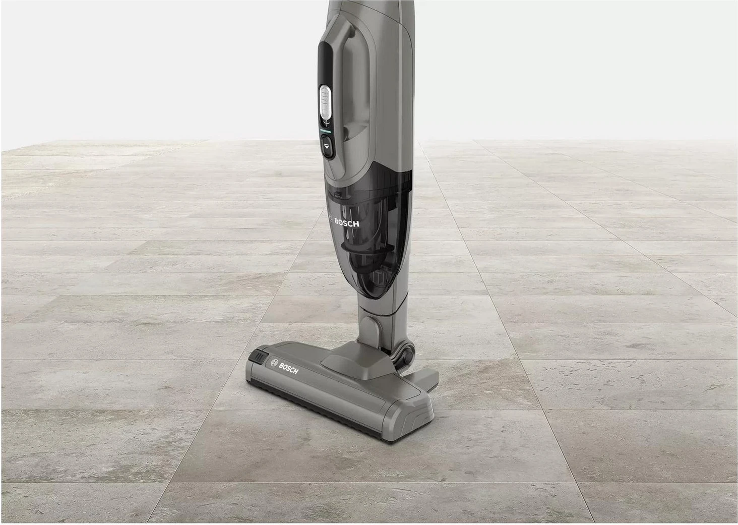 Pokončni sesalnik Bosch Readyy'y Serie 2 BBHF214, 14,4 V, srebrne barve