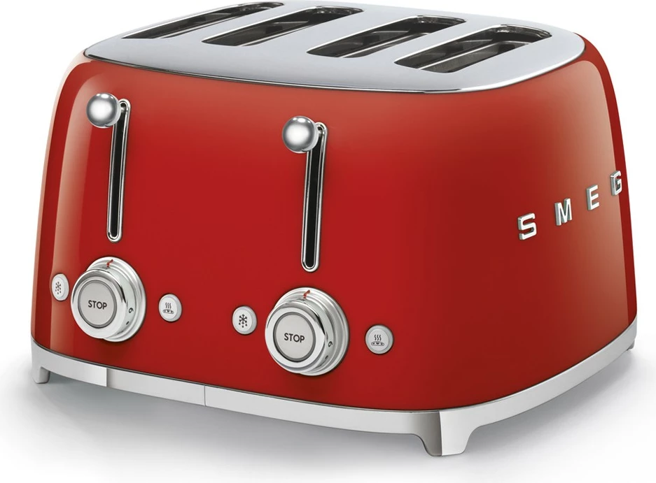 4-reženjski toster SMEG TSF03RDEU, rdeč