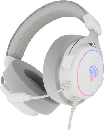Krmilne RGB slušalke Neon 764, Genesis, bele