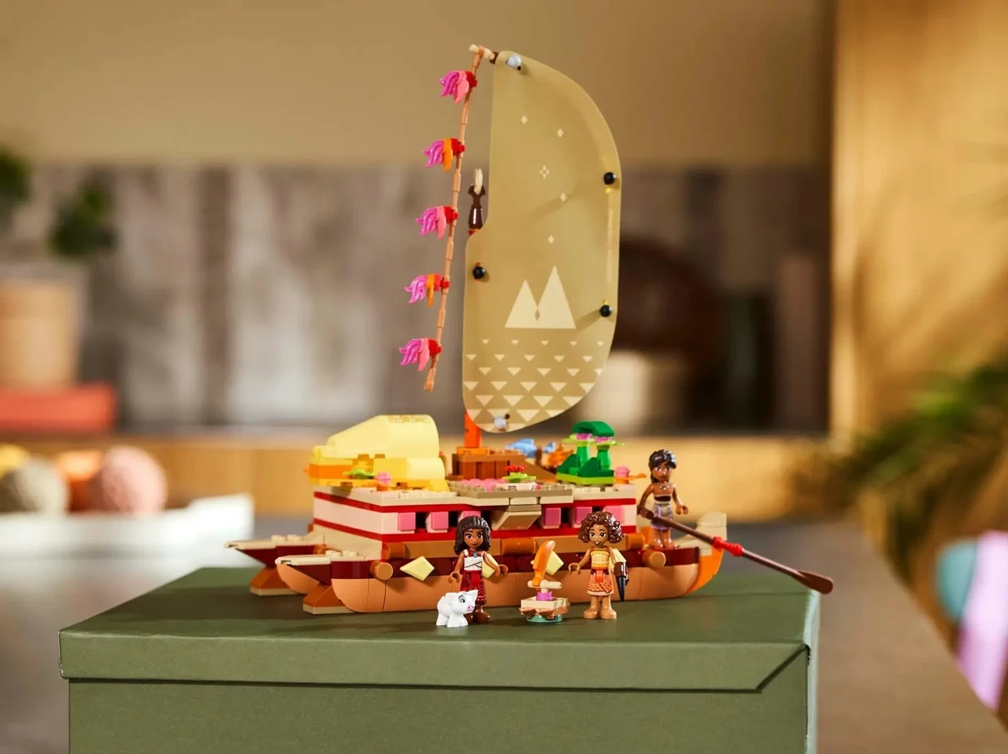 Kanoa za avanturo Moana, LEGO Disney 43270