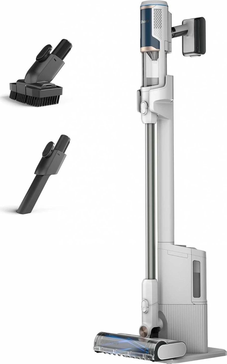 Brezžični sesalnik, 3 hitrosti, 0,42 L, bel - Shark BU3521EU