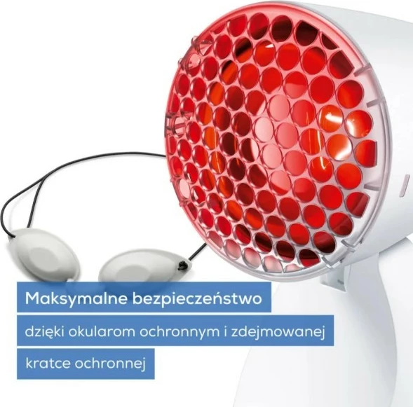 Infrardeča rdeča svetilka 100 W, Beurer IL11, bela