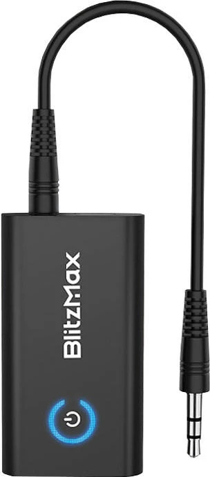 Bluetooth oddajnik/prijemnik in adapter BlitzWolf BT05, Bluetooth 5.2, aptX, črn