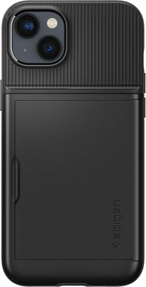 Zaščitni ovitek Slim Armor CS, Spigen za iPhone 14 Plus, črn