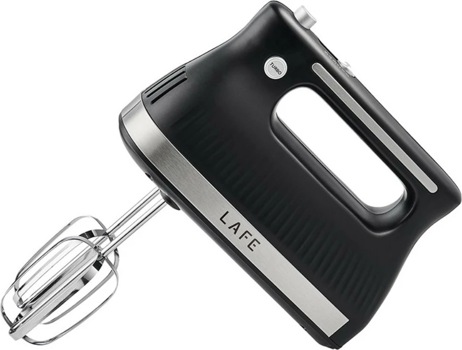 Ročni mešalnik Lafe Mix&Store LAFMIX47473, 500 W, 5 hitrosti, turbo, z 2 vrstama nastavkov in škatlo za shranjevanje, črn