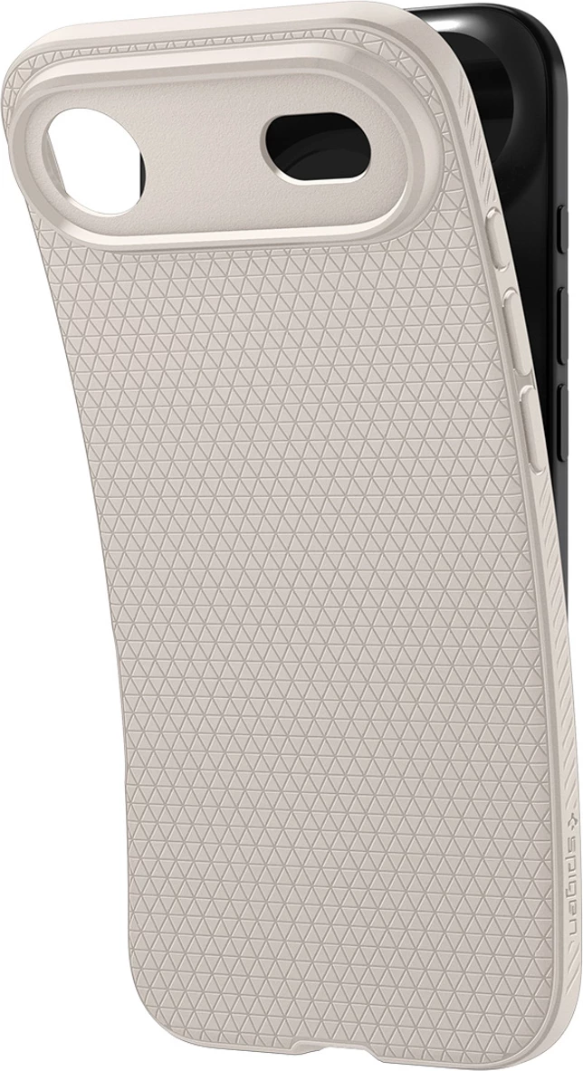 Ovitek za telefon Liquid Air za iPhone 17 Air, Spigen, Titanic